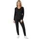 thumbnail image 1 of Conjunto Mujer 2 Piezas Blusa Manga Larga Y Pants Ajuste Cómodo Casual, 1 of 5