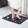 thumbnail image 4 of Pioneer Flower Floral Print Flannel Non Slip Door Rugs,Washable Door Mats Indoor,Decorative Door Mats,Dirt-Resistant and Absorbent Doormat for Entrance,Bedroom,Kitchen,Bathroom,23.5"x16", 4 of 5
