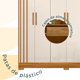 thumbnail image 2 of ROPERO CASTILLA 3703 NATURAL BLANCO, 2 of 5