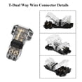 thumbnail image 5 of 15 Uds. Conectores de Cable de 3 VíAs y 2 Conectores de Cable T-Tap Compactos Universales de Bajo Voltaje Sin Pelar para Cable 18-22 AWG, 5 of 5