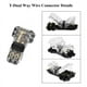 thumbnail image 5 of 15 Uds. Conectores de Cable de 3 VíAs y 2 Conectores de Cable T-Tap Compactos Universales de Bajo Voltaje Sin Pelar para Cable 18-22 AWG, 5 of 5