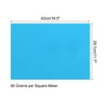 thumbnail image 2 of Uxcell Colored Copy Paper 16.5x11.7" 80gsm Pale Blue 25 Sheets, 2 of 7