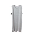 thumbnail image 3 of Bovxnpu Men's Nightshirt Sleeveless Sleep Shirt Nightgown Sleeveless Nightgown Cotton Crew Neck Comfortable Loose Sleepwear, 3 of 9