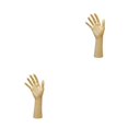 thumbnail image 3 of Wweixi Chic Chain Hand Model Shop Display Holder for Stunning Jewelry Showcase Yellow Skin Color 25.5cm 2Set, 3 of 6