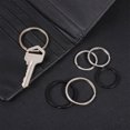 thumbnail image 4 of IFANLANDOR 28 Pcs Flat Keyring Rings Key Attachment Assorted Color for Travel Men Women, 4 of 7