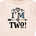 thumbnail image 3 of Inktastic 2nd Birthday 2 Year Old Arrow Toddler Hoodie, 3 of 4