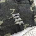 thumbnail image 7 of HOWPAY Womens Jean Shorts Baggy Camo Print Stretchy High Waisted Ripped Denim Bottoms With Pockets Summer Casual Loose Fit Lounge Shorts Camouflage L, 7 of 7