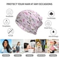 thumbnail image 5 of Hirioo No Drama Llama for Multifunction Beanie Hat for Men and Women Unisex for Winter Sports, Outdoor Activities, and Daily Wear, 5 of 8