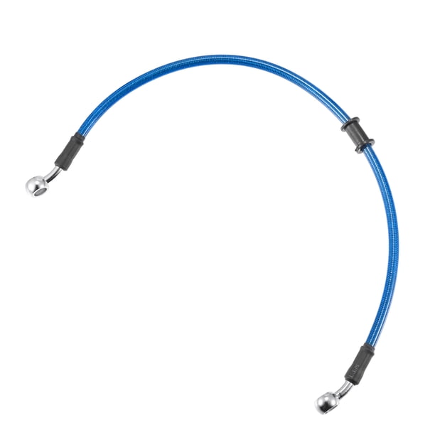19.69" Motocicleta Hidráulico Freno Línea Aceite Manguera Tubería Cable Azul