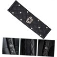 thumbnail image 2 of Shoulder Pads Cover For Car Seats Leather Black Strap Pad Cover For Women Car Decor Accessory, 2 of 5