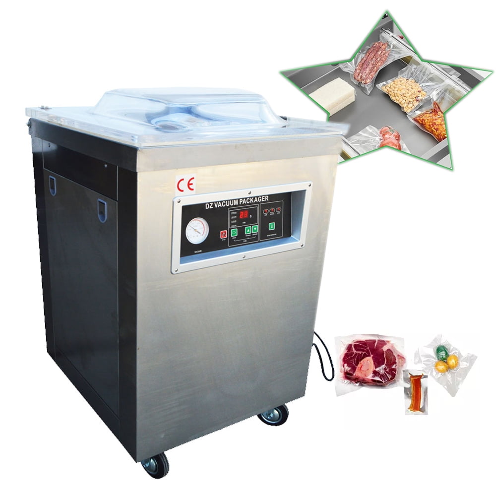 Techtongda DZ500 Single Chamber Vacuum Packaging Machine Vacuum Sealer Food Sealing Stainless Steel
