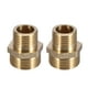 thumbnail image 4 of Conexión de tubería de latón con boquilla hexagonal Conexión de tubería macho reductora de boquilla hexagonal Accesorios de tubería de agua de 3/4 "a 1/2"(Intensification), 4 of 11