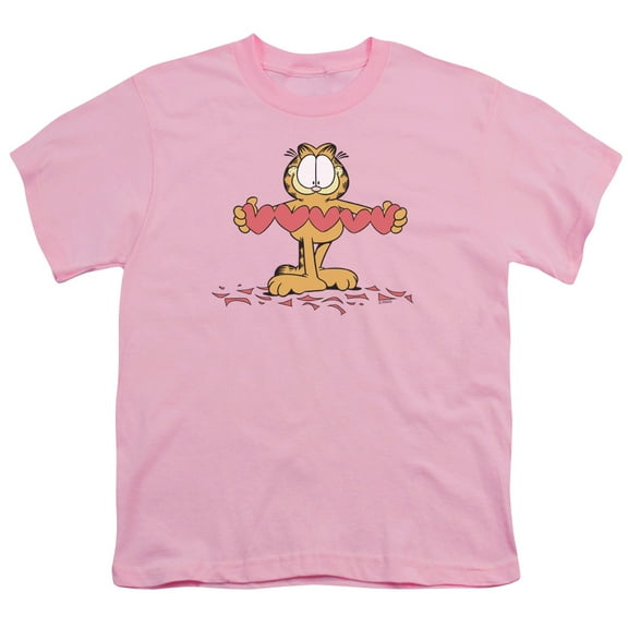 Garfield - Sweetheart - Youth Short Sleeve Shirt - Medium