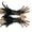 Black, variant on Elegant Gloves with Feathered French Full Finger Gloves for Proms Concert Evening Banquets Accessory Long Gloves