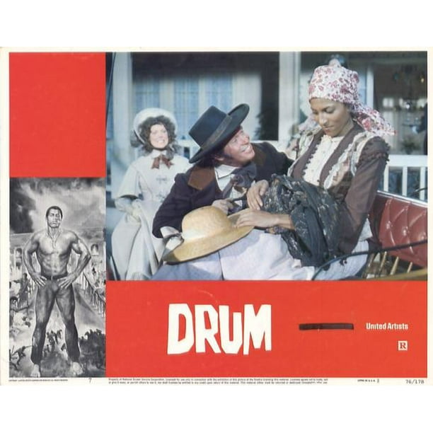 Drum movie POSTER (Style B) (11" x 14") (1976)