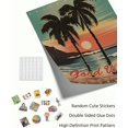 thumbnail image 3 of Room Wall Decor, Set of 6 Summer Beach Wall Art Prints, Hawaii Surfboard Wall Decor, for Retro Aesthetic Living Room, Bedroom Wall Decor, 8x10in, Unframed, 3 of 6