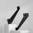 thumbnail image 1 of Easily Installed 90 Degree Overhead Door Stops with Quality Rubber Cushions, 1 of 6