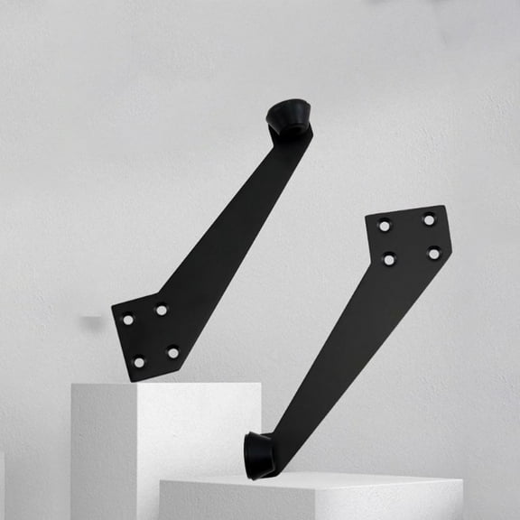 Easily Installed 90 Degree Overhead Door Stops with Quality Rubber Cushions