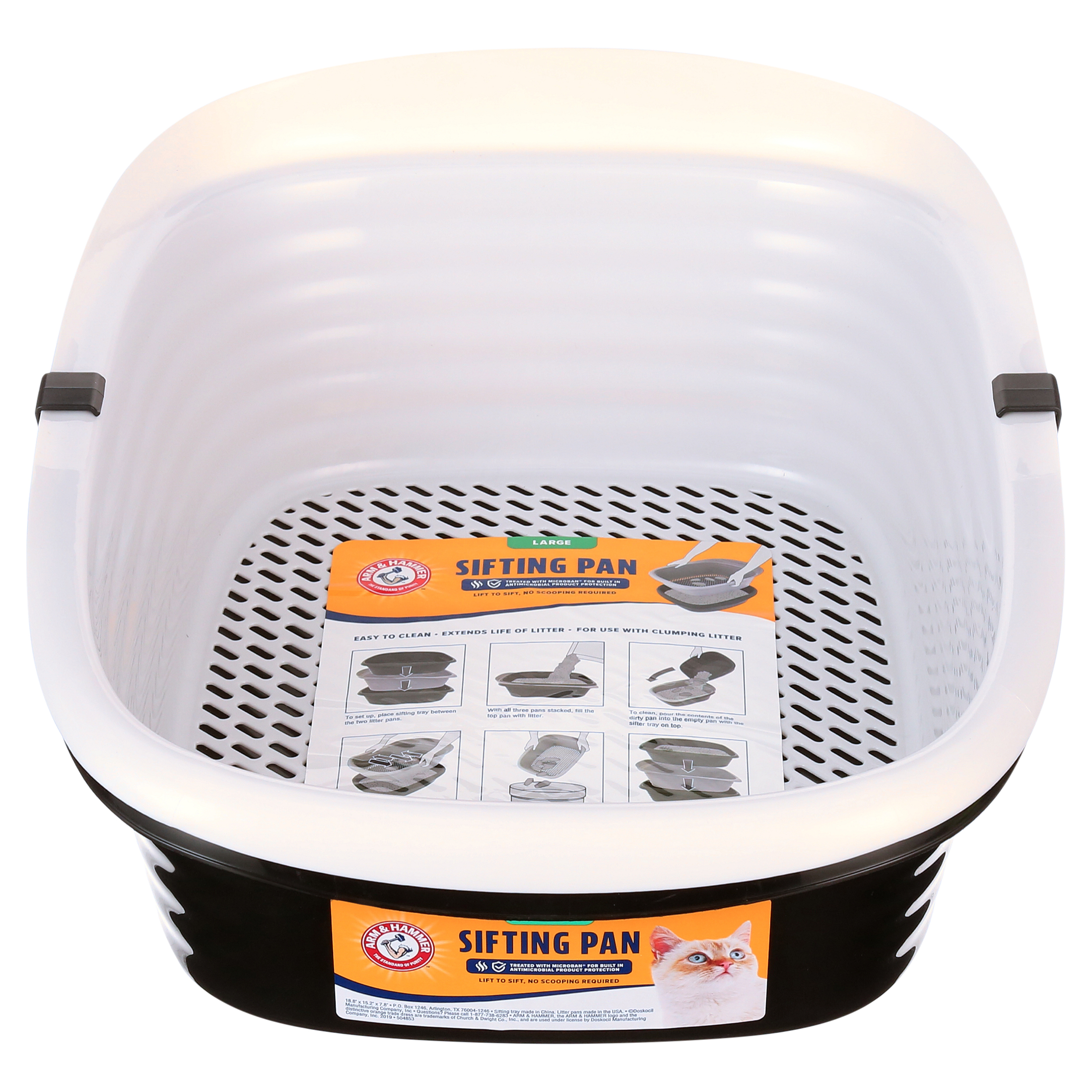 Arm & Hammer Sifting Cat Litter Box, Large photo 8