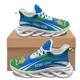 thumbnail image 1 of Zapatillas deportivas de diseño para hombre con estampado de la bandera de Sierra Leona, informales, blancas, para correr, de moda, para verano, para adolescentes y niños., 1 of 6