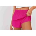 thumbnail image 7 of Pinspark Women's High Waisted Running Shorts Mesh Liner Athletic Shorts Quick Dry Gym Workout Shorts with Zip Pocket, 7 of 7