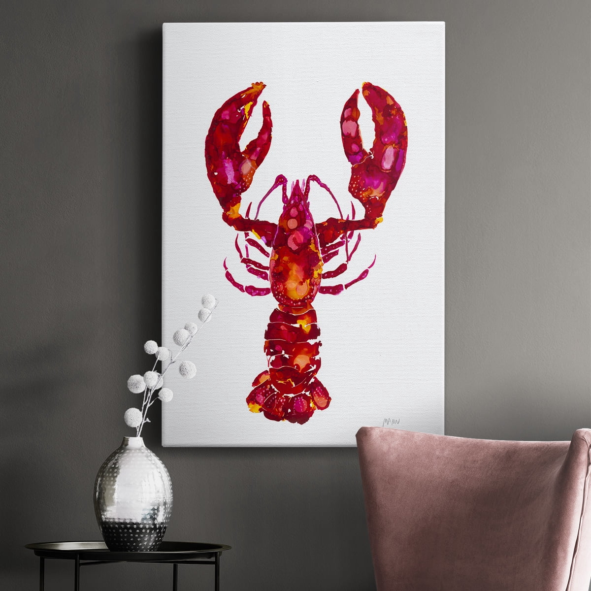 Lobster Premium Gallery Wrapped Canvas - Ready to Hang