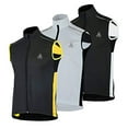 thumbnail image 3 of URBAN CYCLING WINDBREAKER VEST / GILET - Black  White, 3 of 5