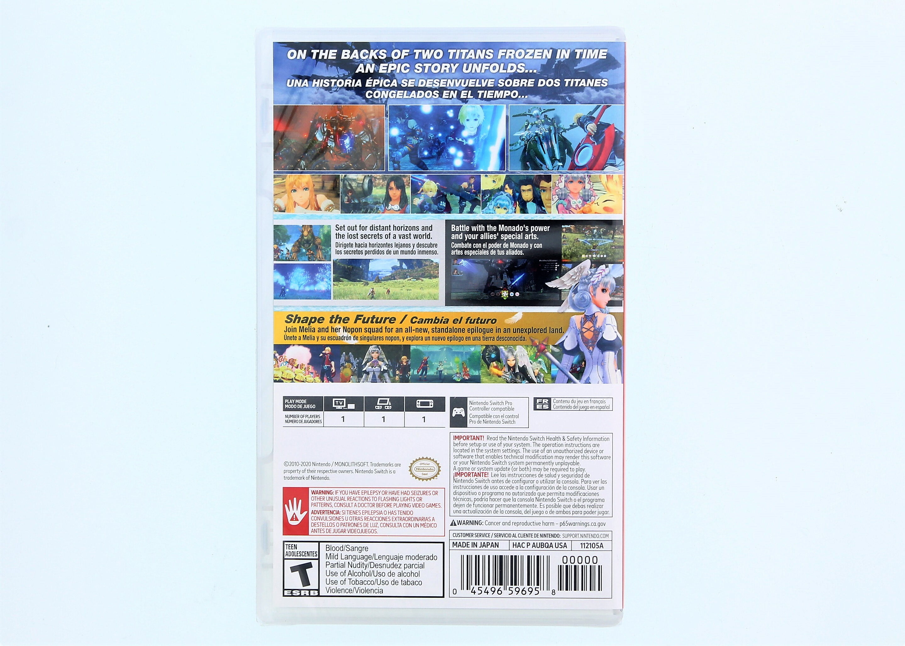 Xenoblade Chronicles: Definitive Edition for Nintendo Switch