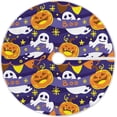 thumbnail image 1 of FMSHPON Halloween Pumpkin Xmas Christmas Tree Skirt Stand Mat for Holiday Party Decoration Indoor Outdoor 36 inches, 1 of 6