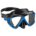 thumbnail image 1 of Visor Máscara Adulto CRESSI  Liberty Quattro Negro/Azul Cuatro Lentes Transparentes Amplia Visión, 1 of 6