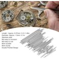 thumbnail image 3 of AVEKI Stainless Steel Watchband Pins Sturdy Spring Bar Pins Watch Repair Pins Band Pins Watch, Watch Pins Repair tools Kits Pins Spring Accessories(30pcs) B0514, 3 of 8