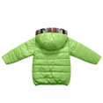 thumbnail image 2 of Richie House Little Boys Green Snowboarder Teddy Quilted Padding Jacket 2/3, 2 of 3