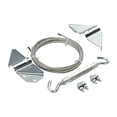 thumbnail image 4 of 2 Pack Hillman Anti-Sag Gate Kit, 851362 Anti Sag Gate Hardware Kit, Steel, Zinc Plated, up to 7ft 6â€, Interior and Exterior Gate Sag Kit with Included LED Keychain Light, 4 of 15
