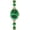 green, variant on Women's Watch Luxury Petal Casual Bracelet Watch Simulated Quartz Watches for Women