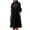 Black dresses for women 2023, variant on Usmixi Summer Dresses for Women Casual Button Down Lightweight Loose Knee-Length Shirt Dresses Long Sleeve Lapel Solid Midi Sun Dress Hot Pink XXL