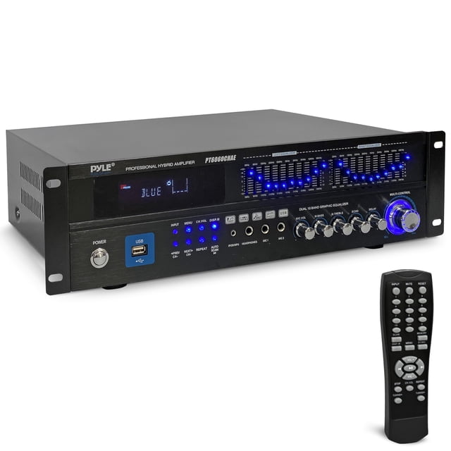 Amplificador Pyle Bluetooth Hybrid Home 6 canales 2000W