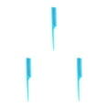 thumbnail image 4 of relayinert Styling Hair Comb Portable Pointed Tail Barbershop Tools Multi-functional Safe Practical Anti-static Modelling Supplies Blue 3Set, 4 of 6