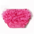 thumbnail image 2 of Yindaity Baby Bloomers Baby Tulle Ruffle Bloomer for Newbornr Infant Girls Cotton Frilly Diaper Covers Cute Briefs Panties Shorts(Hot Pink,0-6 Months), 2 of 6