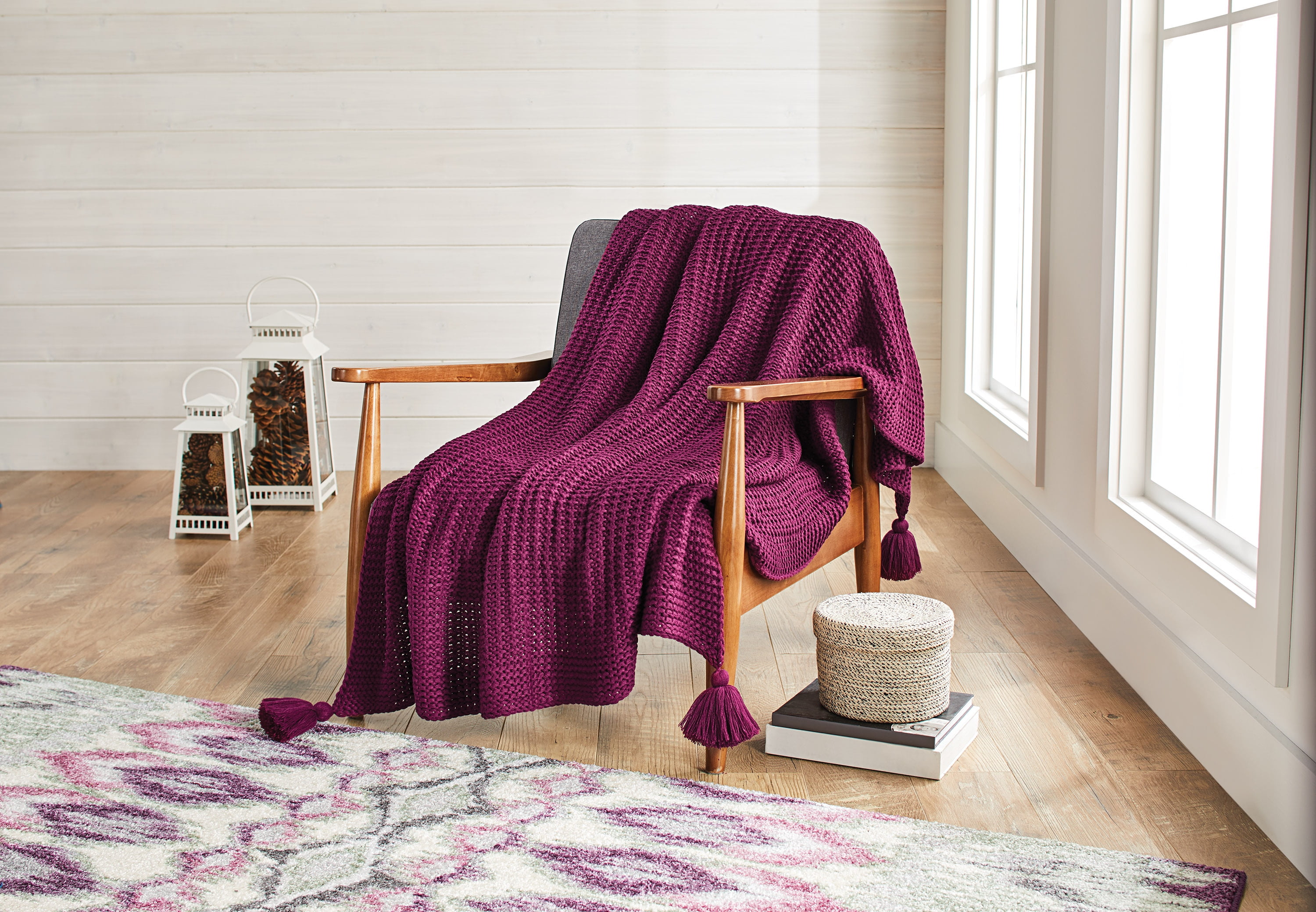 Better Homes & Gardens Chunky Knit Throw, 1 Each