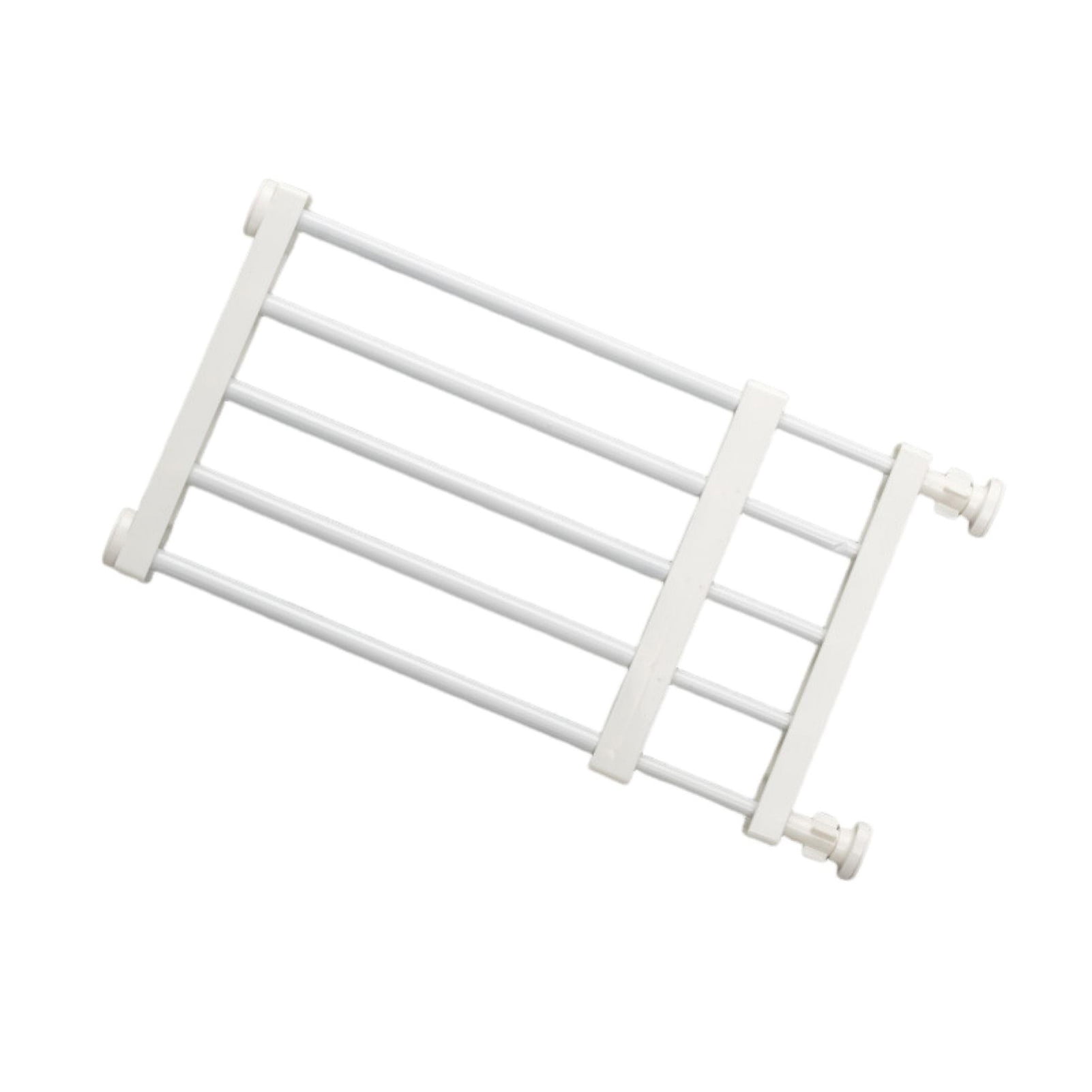 sunsanly Dog Gate with Door Punch-Free Design Expandable Width Short Pet Gate Stairs Doorways Metal Door Rail Indoor Gates for Small Dogs Puppy