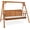 Brown, variant on ROVSUN 5 FT Outdoor Porch Swing with Frame, Patio Hanging Swing, 880 LBS with Cushions, for Yard, Garden and Pool, Rustic