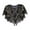 black gold, variant on BELOVING Women's 1920S Shawl Wraps Costume Shoulder Cape for Party Evening Masquerade dark red
