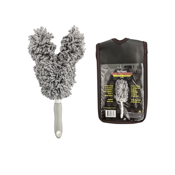 The Original California Car Duster Microfiber Wheel Duster with Forked Mop 96630