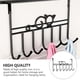 thumbnail image 3 of 7 Hooks Hoja de suspensión Organizador Black Coat Ganchos Cat Design Puerta Puerta Rack, 3 of 7