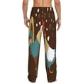 thumbnail image 3 of Bingfone Rooster And Chicken Mens All Over Print Sleep Pajama Pants-X-Large, 3 of 9