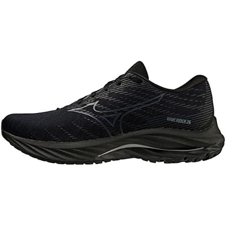 

Mizuno Waverider 26 Running Shoes Jogging Marathon Sports Training Lightweight Men s Black x Black 27.5 cm 4E