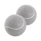 thumbnail image 3 of 2 Piezas Pelota de Tenis Precortada para Patas Muebles y ProteccióN del Piso, Cubierta Almohadilla Fieltro Resistente Duradera, Gris, 3 of 5