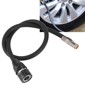 Inflator Hose, High Temp Resistant Tire Inflator Chuck High-pressure Resistant with Fast Female Head for Inflatable