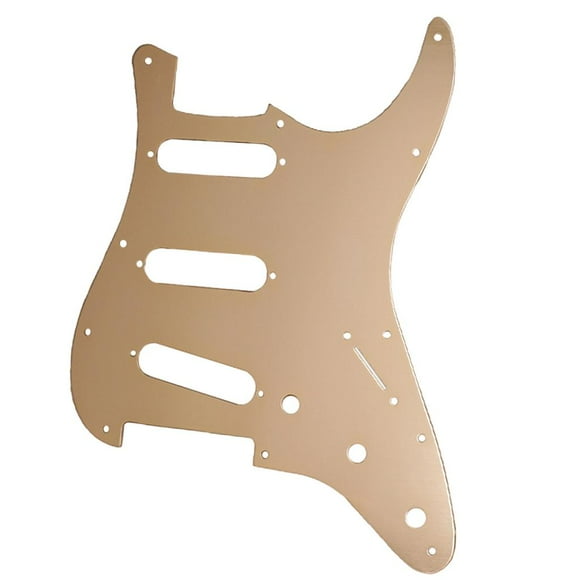 Pickguard para Guitarra eléctrica CUTICAT 11 Orificios dorado