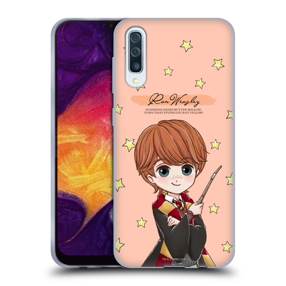 Head Case Designs Officially Licensed Harry Potter Deathly Hallows XXXVII Ron Weasley Soft Gel Case Compatible with Samsung Galaxy A50/A30s (2019)